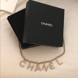 CHANEL | Jewelry | Chanel Logo Choker 